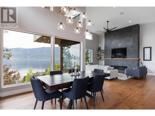 1740 Granite Road, Lake Country, BC - Indoor Photo Showing Dining Room