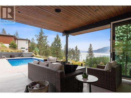 1740 Granite Road, Lake Country, BC - Outdoor With In Ground Pool With Deck Patio Veranda With Exterior