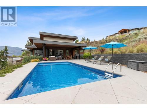 1740 Granite Road, Lake Country, BC - Outdoor With In Ground Pool With Deck Patio Veranda