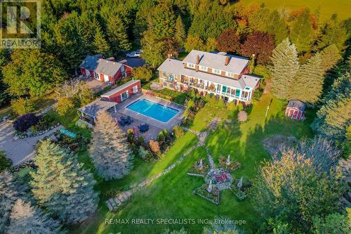 1510 Concession Rd 5, Adjala-Tosorontio, ON - Outdoor With In Ground Pool With View