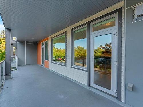 203-10680 Mcdonald Park Rd, North Saanich, BC - Outdoor With Deck Patio Veranda With Exterior
