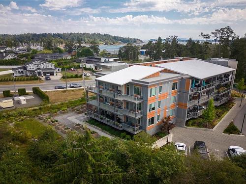 203-10680 Mcdonald Park Rd, North Saanich, BC - Outdoor With Balcony With View