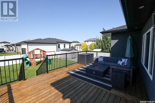 2 Yale Place, White City, SK - Outdoor With Deck Patio Veranda With Exterior