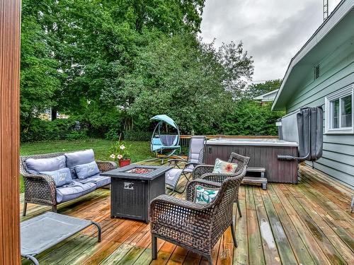ExtÃ©rieur - 278 Rue Woodbine, Brownsburg-Chatham, QC - Outdoor With Deck Patio Veranda With Exterior