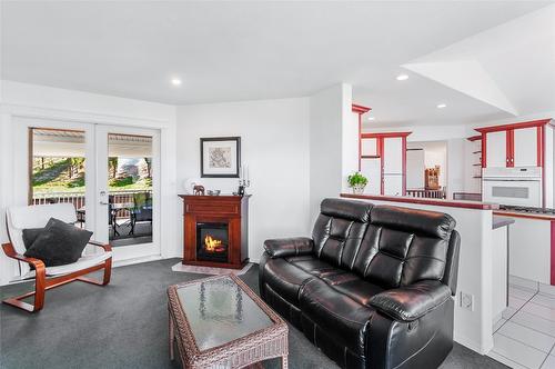 3260 Mckay Road, Naramata, BC - Indoor Photo Showing Living Room With Fireplace