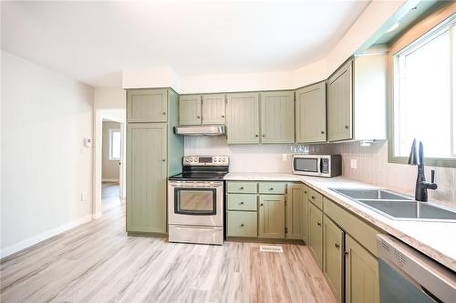 43 Mahony Avenue|Unit #1, Hamilton, ON - Indoor Photo Showing Kitchen With Double Sink