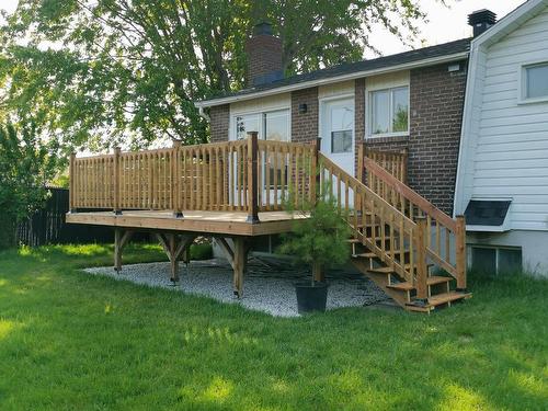 Backyard - 3620 Place Benoit, Brossard, QC - Outdoor With Deck Patio Veranda