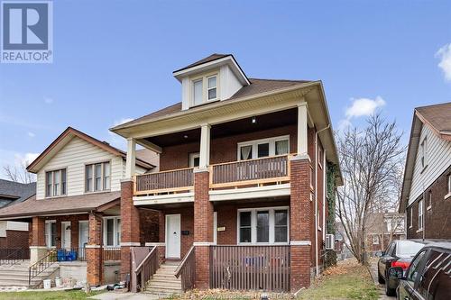 693-695 Partington, Windsor, ON - Outdoor With Balcony With Facade