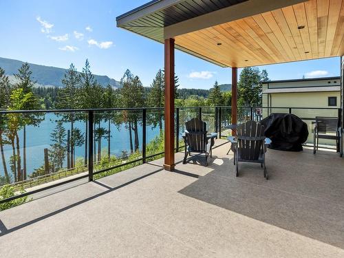 7050 Sha-Elum Dr, Lake Cowichan, BC - Outdoor With Body Of Water With Deck Patio Veranda With Exterior