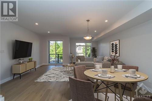 Living dining area with virtual staging - 37 Bachman Terrace, Ottawa, ON - Indoor Photo Showing Other Room