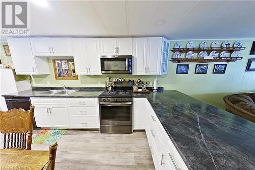 312 Black Spruce Drive, Central Huron, ON - Indoor Photo Showing Kitchen With Double Sink