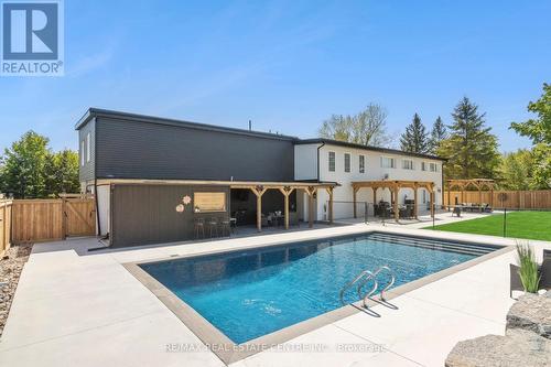 514369 2Nd Line, Amaranth, ON - Outdoor With In Ground Pool With Backyard
