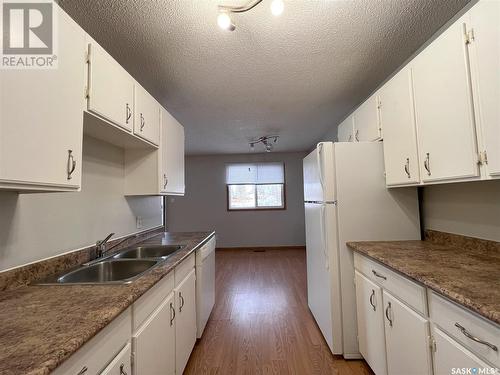 9043 Panton Avenue, North Battleford, SK - Indoor Photo Showing Kitchen With Double Sink