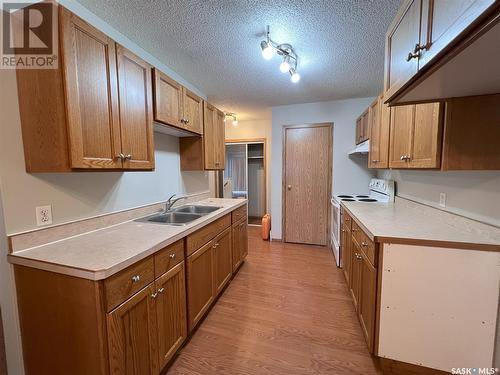 9024 Panton Avenue, North Battleford, SK - Indoor Photo Showing Kitchen With Double Sink