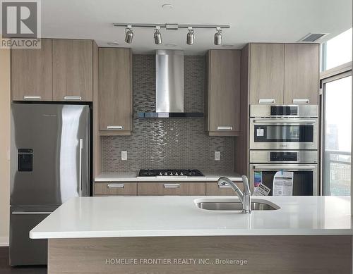 #4402 -99 John St, Toronto, ON - Indoor Photo Showing Kitchen With Double Sink With Upgraded Kitchen