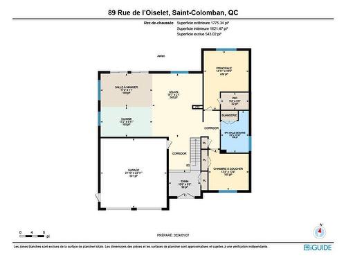 Plan (croquis) - 89 Rue De L'Oiselet, Saint-Colomban, QC - Other