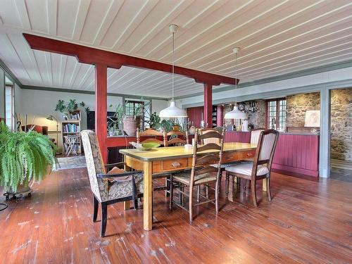 Salle Ã  manger - 1578Z Côte Leclerc, Saint-Laurent-De-L'Île-D'Orléans, QC -  Photo Showing Dining Room