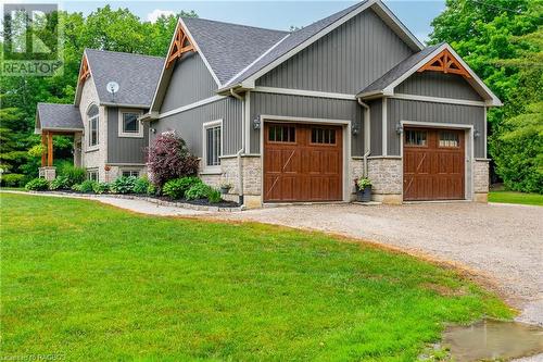 Featured an attached two-car garage finished with luxe vaulted ceilings. - 3 Teddy Bear Lane, South Bruce Peninsula, ON - Outdoor