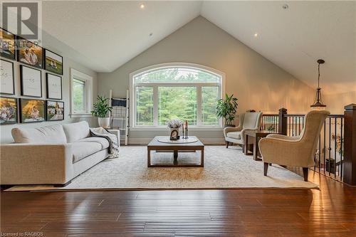 Step inside the main residence and be greeted by a fabulous open concept design. - 3 Teddy Bear Lane, South Bruce Peninsula, ON - Indoor Photo Showing Living Room