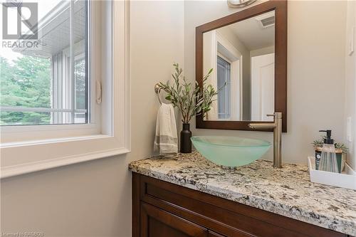 Convenient two piece powder room on the main level. - 3 Teddy Bear Lane, South Bruce Peninsula, ON - Indoor