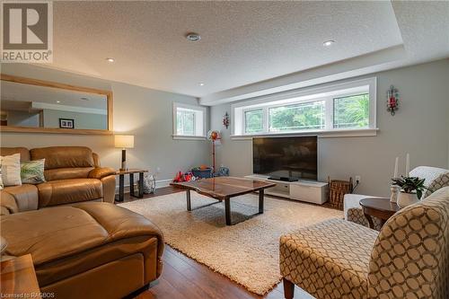 The property is also wired for generator use, offering peace of mind during unexpected power outages. - 3 Teddy Bear Lane, South Bruce Peninsula, ON - Indoor Photo Showing Living Room