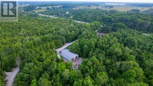 This nearly 50 acre estate includes the main residence, the guest house, the 2,400 square foot shop, 3,000 feet of the Rankin River, and access to Berford Lake. - 3 Teddy Bear Lane, South Bruce Peninsula, ON - Outdoor With View