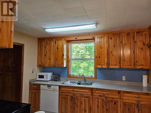 432 Alexander Road, Nakusp, BC - Indoor Photo Showing Kitchen With Double Sink