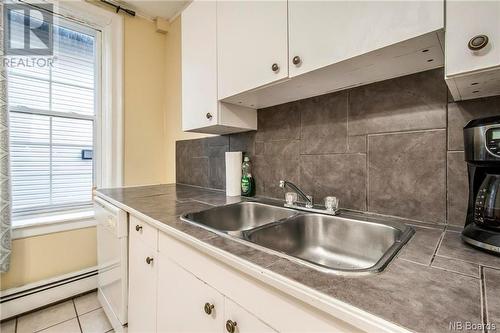 150-156 Leinster, Saint John, NB - Indoor Photo Showing Kitchen With Double Sink