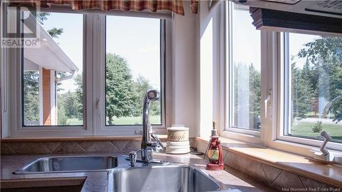 81 Rue Melanie, Drummond, NB - Indoor Photo Showing Kitchen With Double Sink