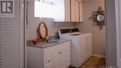 81 Rue Melanie, Drummond, NB - Indoor Photo Showing Laundry Room