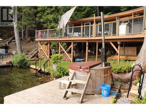 Dl6707 Sakinaw Lake, Pender Harbour, BC - Outdoor With Deck Patio Veranda