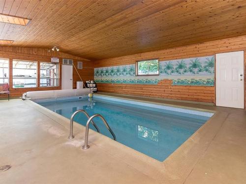 6787 Grant Rd West, Sooke, BC - Indoor Photo Showing Other Room With In Ground Pool