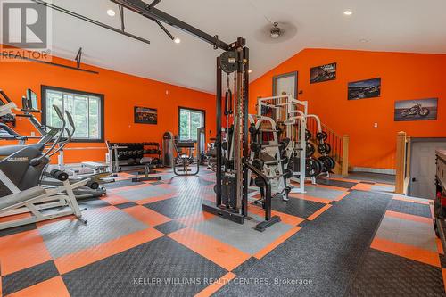 3 Teddy Bear Lane, South Bruce Peninsula, ON - Indoor Photo Showing Gym Room