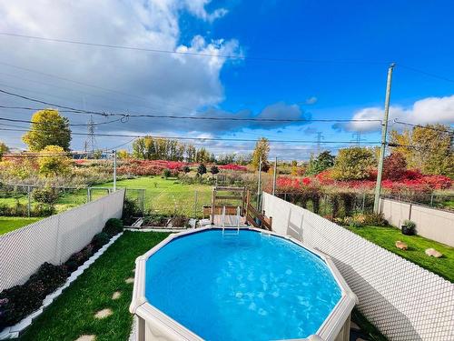 Pool - 2104 Rue De Renaix, Laval (Vimont), QC - Outdoor With Above Ground Pool