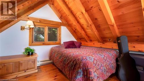 Loft Sleeping Area - 110 Hobson'S Harbour Drive, Northern Bruce Peninsula, ON - Indoor Photo Showing Bedroom