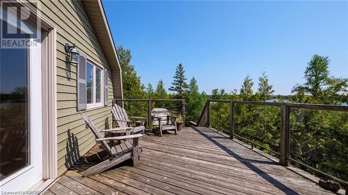 110 Hobson'S Harbour Drive, Northern Bruce Peninsula, ON - Outdoor With Deck Patio Veranda With Exterior