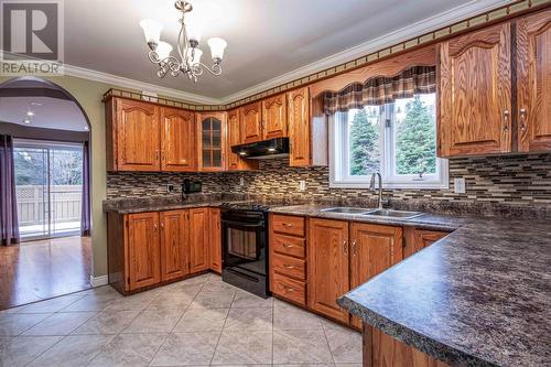 20 Gull Pond Road, Witless Bay, NL - Indoor Photo Showing Kitchen With Double Sink
