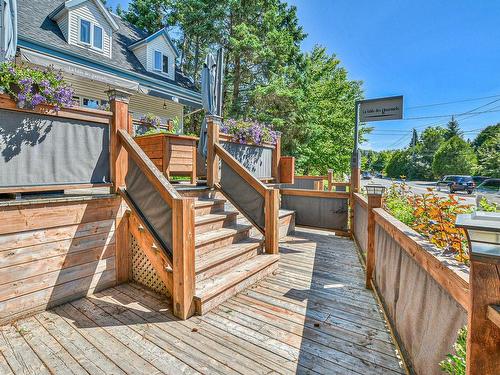 Patio - 2353 Rue De L'Église, Val-David, QC - Outdoor With Deck Patio Veranda With Exterior