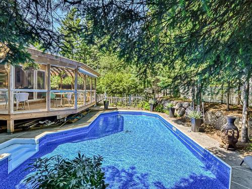 Pool - 2353 Rue De L'Église, Val-David, QC - Outdoor With In Ground Pool With Backyard