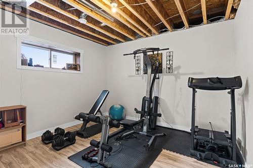 446 Saskatchewan Road, Sarilia Country Estates, SK - Indoor Photo Showing Gym Room