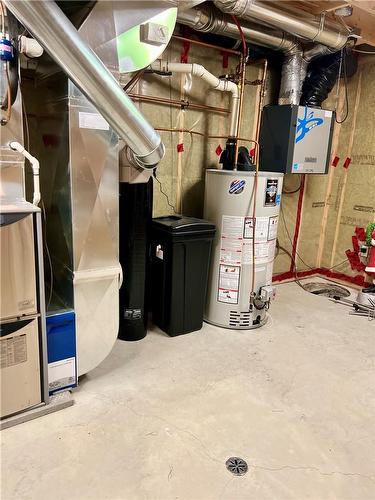 furnace & workshop - 159 Victoria Street N, Simcoe, ON - Indoor Photo Showing Basement