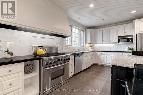 3059 Woodland Park Dr, Burlington, ON - Indoor Photo Showing Kitchen With Upgraded Kitchen