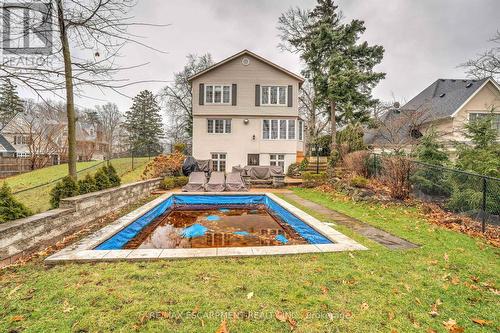3059 Woodland Park Dr, Burlington, ON - Outdoor With In Ground Pool