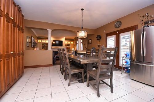 85 Unity Side Road, Caledonia, ON - Indoor Photo Showing Dining Room