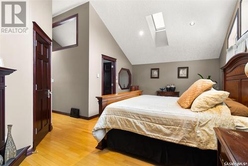2830 Regina Avenue, Regina, SK - Indoor Photo Showing Bedroom With Fireplace