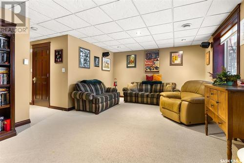 2830 Regina Avenue, Regina, SK - Indoor Photo Showing Other Room With Fireplace