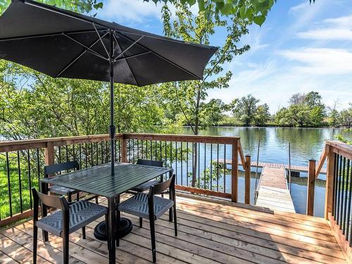 Balcony - 312 Boul. Salaberry N., Châteauguay, QC - Outdoor With Body Of Water With Deck Patio Veranda With Exterior