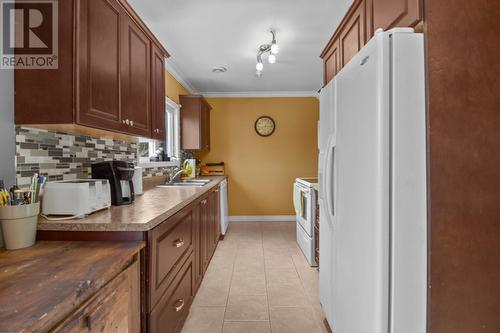 36 Lushs Road, Conception Bay South, NL - Indoor Photo Showing Kitchen With Double Sink
