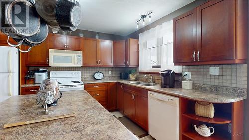 20 Third Avenue, Manitowaning, ON - Indoor Photo Showing Kitchen With Double Sink