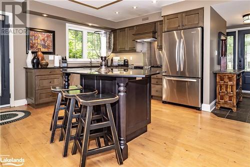 3876 Muskoka Road 118 Unit# Sandfield 2 Week 10, Port Carling, ON - Indoor Photo Showing Kitchen With Stainless Steel Kitchen With Upgraded Kitchen